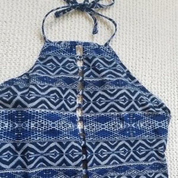 La Blanca High Neck Halter Strappy Back One Piece - Picture 6 of 8